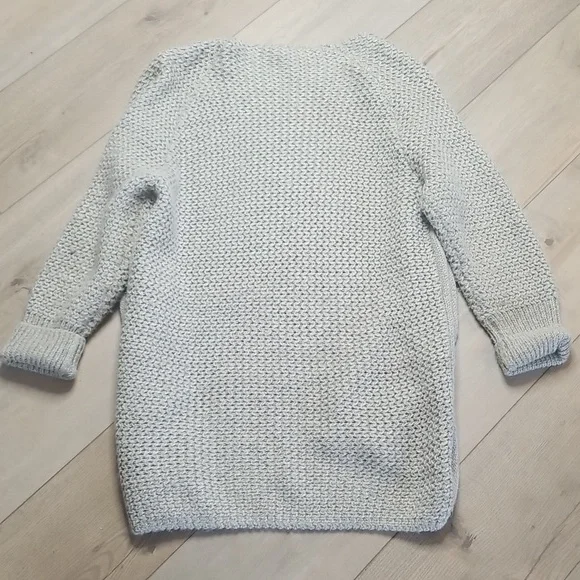 Sundance womens open sweater drop shoulders in taupe - Picture 6 of 6